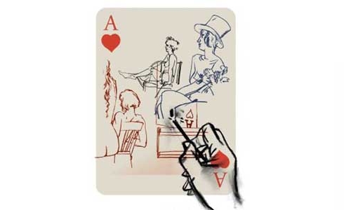 Michael Mundy  illustration from BIG's Alice themed drawing session.
